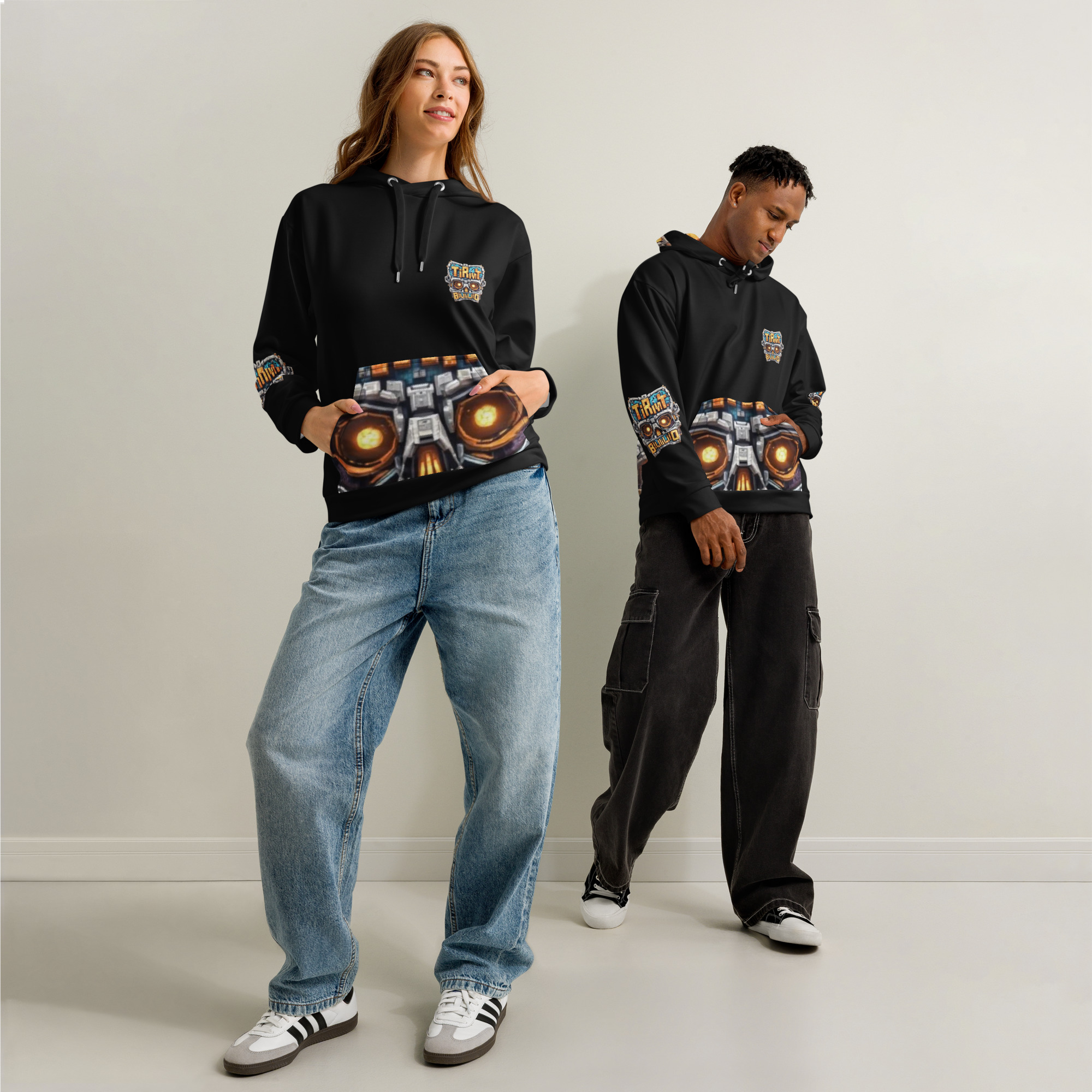 The Heart of the Machine 1927 Graphic Hoodie – Official SilverScrin Edition