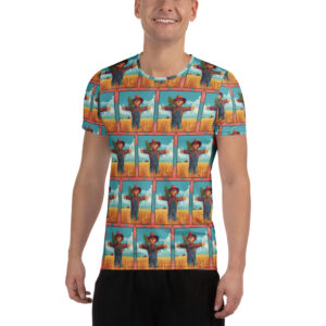 The Silent Scarecrow 1920 All-Over Print Tee – Official SilverScrin Edition