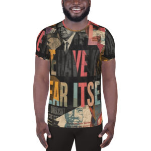 Fear Itself 1933 Newsreel Graphic Tee – Official SilverScrin Edition