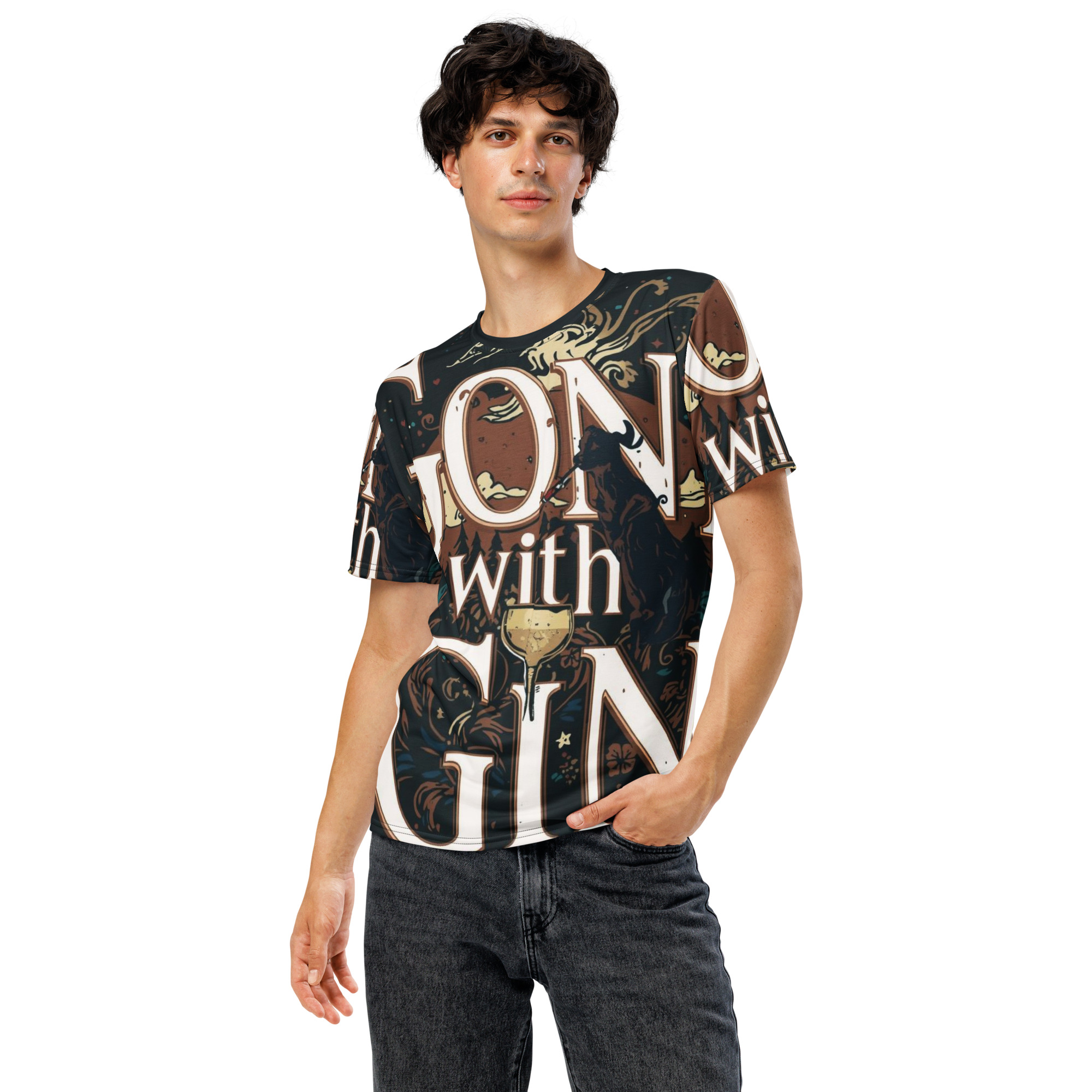 Gone with the Gin 1939 Graphic Tee – Official SilverScrin Edition