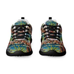 The Little Shop of Horrors 1960 Athletic Sneakers – Mushnik’s Flora Official SilverScrin Edition