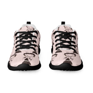 Betty Boop 1930s Athletic Sneakers – Flapper Pink Official SilverScrin Edition
