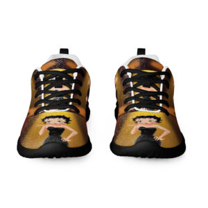 Betty Boop 1930s Athletic Sneakers – Golden Age Spotlight Official SilverScrin Edition