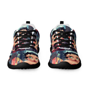 Betty Boop 1930s Athletic Sneakers – Urban Glitz Official SilverScrin Edition
